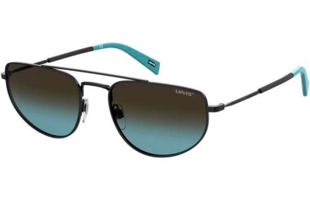 Sunglasses - Levi's - LV 1018/S - 807 (I7) BLACK // GREY GRADIENT PETROLEUM