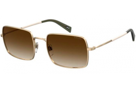 Sunglasses - Levi's - LV 1019/S - J5G (HA) GOLD // BROWN GRADIENT