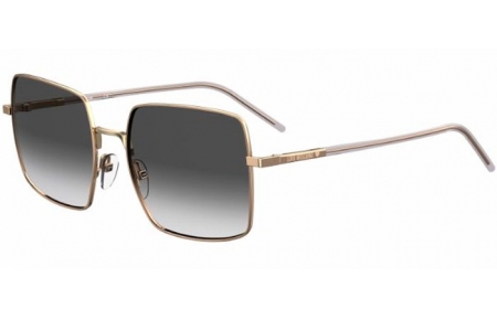 Sunglasses - Love Moschino - MOL022/S - 000 (9O) ROSE GOLD // DARK GREY GRADIENT