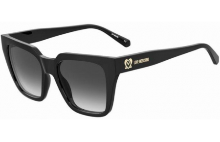 Sunglasses - Love Moschino - MOL065/S - 807 (9O) BLACK // DARK GREY GRADIENT