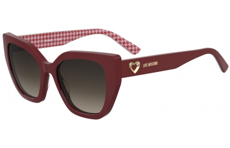 Gafas de Sol - Love Moschino - MOL098/S - 0PA (HA) RED PATTERNED // BROWN GRADIENT