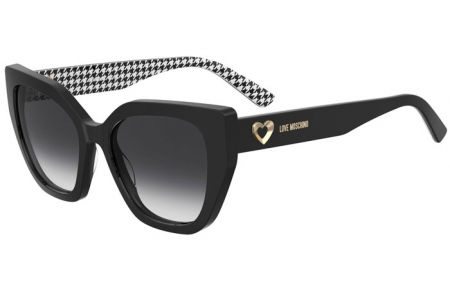 Gafas de Sol - Love Moschino - MOL098/S - 7RM (9O) BLACK PATTERNED // DARK GREY GRADIENT
