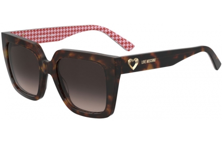 Gafas de Sol - Love Moschino - MOL099/S - 2VM (HA) HAVANA PATTERNED // BROWN GRADIENT