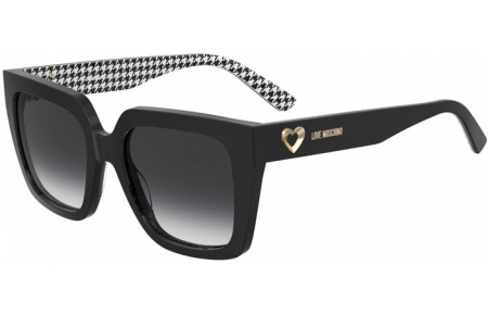 Gafas de Sol - Love Moschino - MOL099/S - 7RM (9O) BLACK PATTERNED // DARK GREY GRADIENT