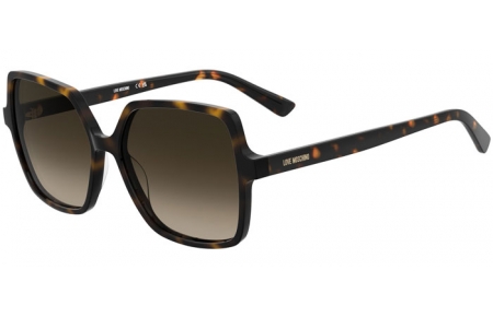 Gafas de Sol - Love Moschino - MOL102/S - 086 (HA) HAVANA // BROWN GRADIENT