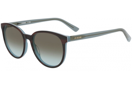 Gafas de Sol - Love Moschino - MOL103/S - OFD (BC) HAVANA TEAL // BROWN GRADIENT GREEN
