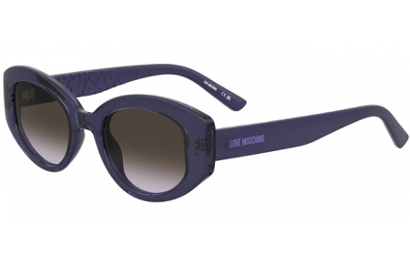 Gafas de Sol - Love Moschino - MOL105/S - B3V (QR) VIOLET // BROWN GRADIENT VIOLET