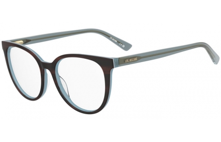 Monturas - Love Moschino - MOL679 - OFD HAVANA TEAL