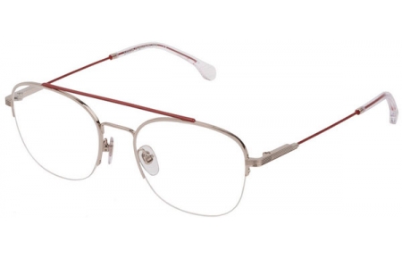 Monturas - Lozza - VL2352 - 0N54  SHINY PALLADIUM RED