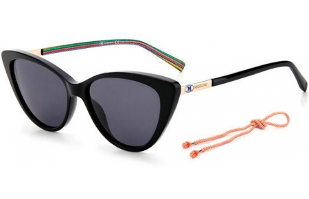 Lunettes de soleil - M Missoni - MMI 0049/S - 807 (IR) BLACK // GREY