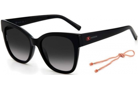 Sunglasses - M Missoni - MMI 0070/S - 807 (9O) BLACK // DARK GREY GRADIENT