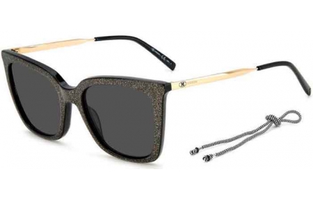 Gafas de Sol - M Missoni - MMI 0117/S - NS8 (IR) BLACK GLITTER // GREY