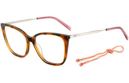 Lunettes de vue - M Missoni - MMI 0123 - 05L HAVANA