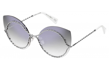 Gafas de Sol - Marc Jacobs - MARC 161/S - 6LB (IC) RUTHENIUM // GREY MIRROR SILVER