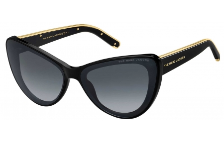 Gafas de Sol - Marc Jacobs - MARC 449/S - 807 (9O) BLACK // DARK GREY GRADIENT