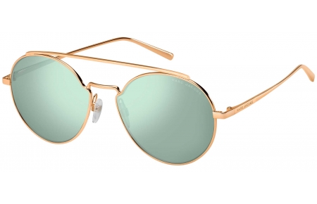 Gafas de Sol - Marc Jacobs - MARC 456/S - DDB (EL) GOLD COPPER // GREEN MIRROR