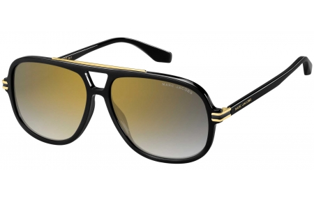 Gafas de Sol - Marc Jacobs - MARC 468/S - 807 (FQ) BLACK // GREY GOLD MIRROR GRADIENT