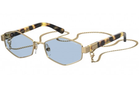 Gafas de Sol - Marc Jacobs - MARC 496/S - 013 (KU) GOLD // BLUE GREY