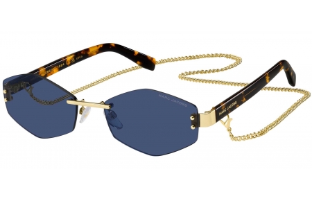 Gafas de Sol - Marc Jacobs - MARC 496/S AIR - LKS (KU) GOLD BLUE // BLUE