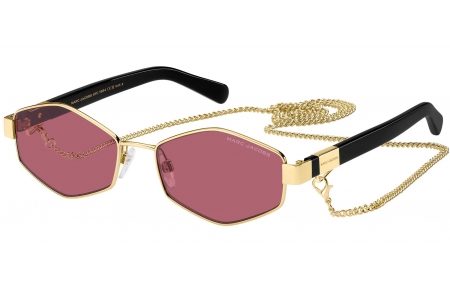 Gafas de Sol - Marc Jacobs - MARC 496/S - Y11 (VC) GOLD RED // PINK ANTIREFLECTION