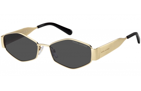 Gafas de Sol - Marc Jacobs - MARC 496/SHINY - RHL (IR) GOLD BLACK // GREY
