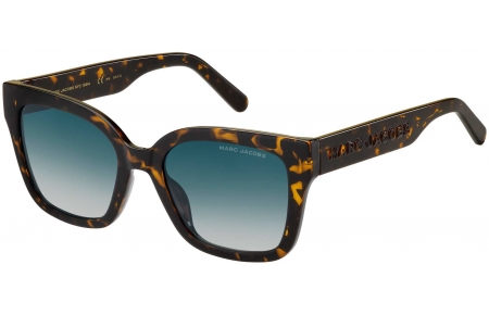 Gafas de Sol - Marc Jacobs - MARC 658/S - 086 (08) DARK HAVANA // DARK BLUE GRADIENT