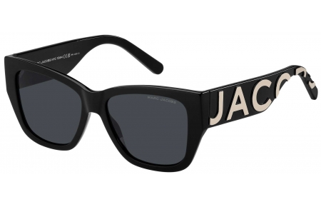 Gafas de Sol - Marc Jacobs - MARC 695/S - 80S (2K) BLACK WHITE // DARK GREY