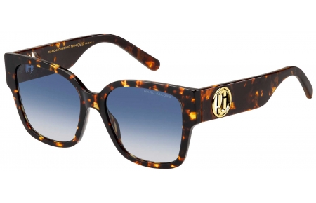 Gafas de Sol - Marc Jacobs - MARC 698/S - 086 (08) HAVANA // DARK BLUE GRADIENT