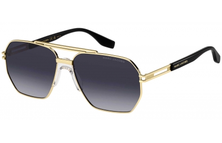 Gafas de Sol - Marc Jacobs - MARC 748/S - RHL (9O) GOLD BLACK // DARK GREY GRADIENT