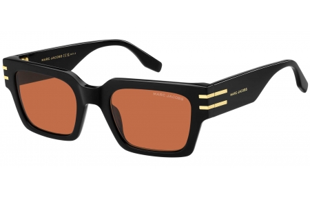 Gafas de Sol - Marc Jacobs - MARC 787/S - 8LZ (W7) BLACK // ORANGE