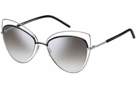 Gafas de Sol - Marc Jacobs - MARC 8/S - 25K (FU) RUTHENIUM BLACK // GREY MIRROR SILVER GRADIENT