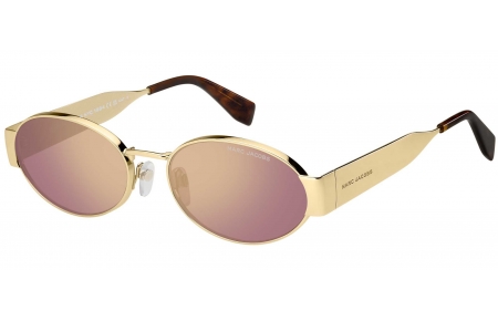 Gafas de Sol - Marc Jacobs - MARC 806/S - S9E (SZ) GOLD VIOLET // GREY MIRROR VIOLET
