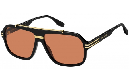 Gafas de Sol - Marc Jacobs - MARC 840/S - 8LZ (W7) BLACK // ORANGE
