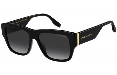 Gafas de Sol - Marc Jacobs - MARC 842/S - 2M2 (9O) BLACK GOLD // DARK GREY GRADIENT