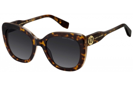 Gafas de Sol - Marc Jacobs - MARC 852/S - XLT (9O) HAVANA BEIGE // DARK GREY GRADIENT