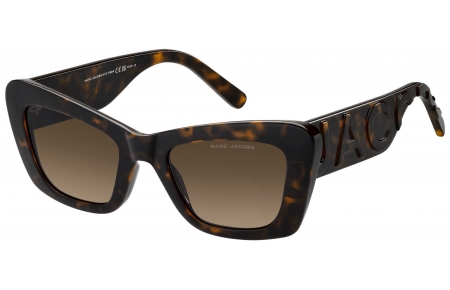 Gafas de Sol - Marc Jacobs - MARC 864/S - 086 (HA) DARK HAVANA // BROWN GRADIENT