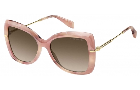 Gafas de Sol - Marc Jacobs - MARC 881/S - MAP (HA) HAVANA PATTERNED PINK // BROWN GRADIENT