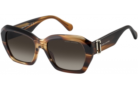 Gafas de Sol - Marc Jacobs - MARC 922/S - EX4 (HA) BROWN HORN // BROWN GRADIENT