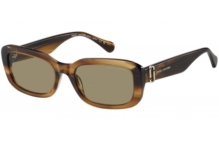 Gafas de Sol - Marc Jacobs - MARC 925/S - EX4 (QT) BROWN HORN // GREEN