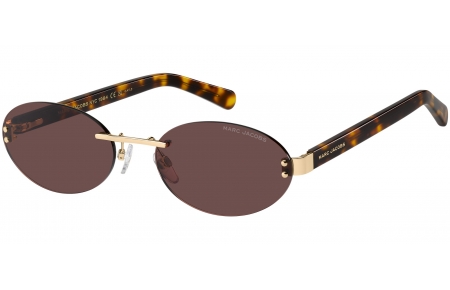 Gafas de Sol - Marc Jacobs - MARC 929/S - Y11 (4S) GOLD RED // BURGUNDY
