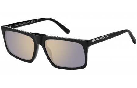 Gafas de Sol - Marc Jacobs - MARC 934/N/S - 807 (K1) BLACK // GOLD MIRROR