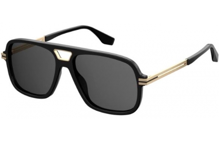 Sunglasses - Marc Jacobs - MARC 415/S - 2M2 (IR) BLACK GOLD // GREY