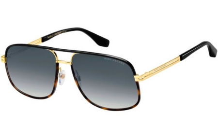 Gafas de Sol - Marc Jacobs - MARC 470/S - 06J (9O) GOLD HAVANA // DARK GREY GRADIENT