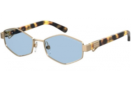 Sunglasses - Marc Jacobs - MARC 496/S - 013 (KU) GOLD // BLUE GREY