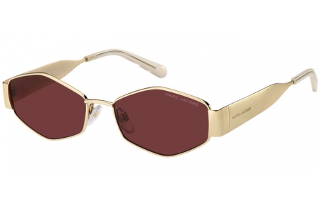 Gafas de Sol - Marc Jacobs - MARC 496/SHINY - NOA (4S) GOLD BURGUNDY // BURGUNDY