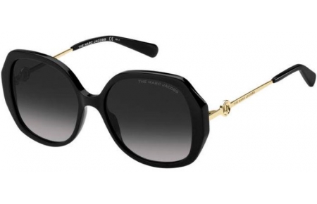 Sunglasses - Marc Jacobs - MARC 581/S - 807 (9O) BLACK // DARK GREY GRADIENT