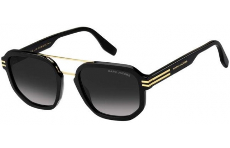 Sunglasses - Marc Jacobs - MARC 588/S - 807 (9O) BLACK // DARK GREY GRADIENT