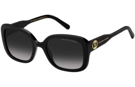 Sunglasses - Marc Jacobs - MARC 625/S - 807 (9O) BLACK // DARK GREY GRADIENT