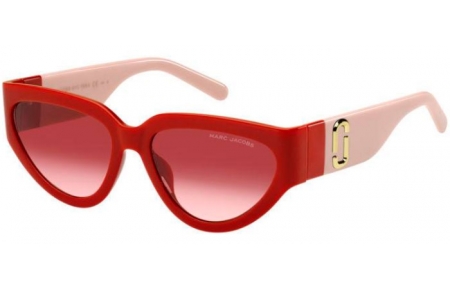Sunglasses - Marc Jacobs - MARC 645/S - 92Y (TX) RED PINK // RED GRADIENT