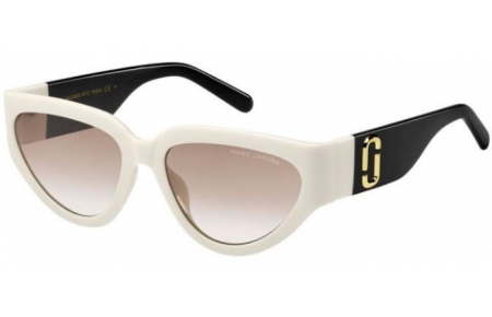 Gafas de Sol - Marc Jacobs - MARC 645/S - CCP (HA) WHITE BLACK // BROWN GRADIENT